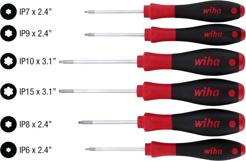 Wiha 36296 6-Piece Torx Plus Screwdriver Set - Image 4