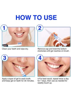 Putimi Teeth Whitening Pen Teeth Whitening Essence Pen Speed Whitening Gel Effective Painless No Sensitivity Travel-Friendly Beautiful White Smile Enamel Safe Natural 5ml  - Image 3