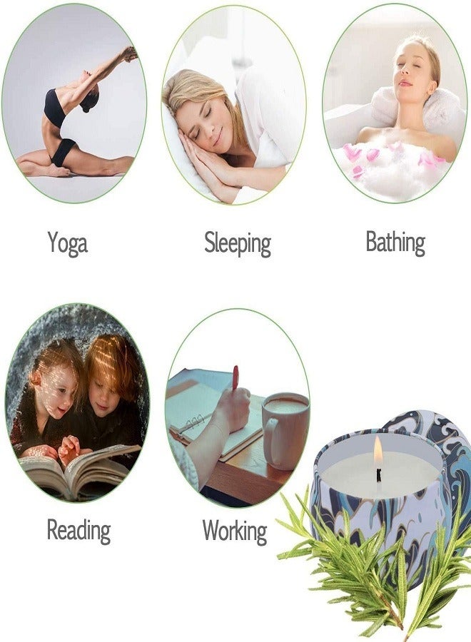 Scented Candles Gift Set Aromatherapy Candle with Natural Soy Wax for Men and Women - Image 5