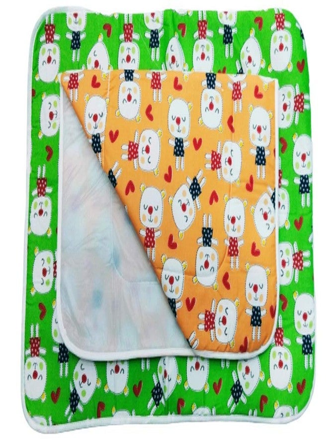 Dazzlia Baby Water Proof Sheet/Diaper Changing mat/Bed Protector/Godadi Multi Color Pack of 5 - Image 1