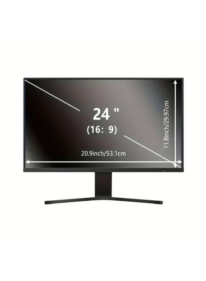 24 Inch Monitor Privacy Screen Protector Anti Glare Blue Light Filter Easy Installation - Image 3