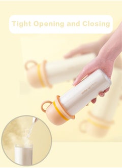 Fazza Travel Toothbrush Case, 3 in 1 Family Travel Mouthwash Cup,  for Family Travel, Business, School or Daily, Yellow  - Image 5