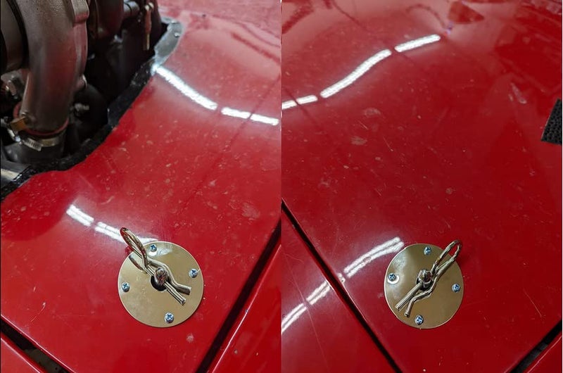 CarBole Chrome Plate Steel Hood Pin Clip Kit (18 Pcs) - Image 5