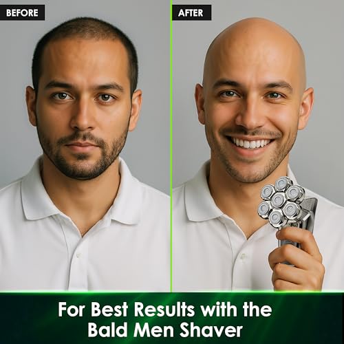 Oraimo Multi 5 In 1 Grooming Kit | Head & Face Shaver | Beard & Nose Trimmer | Wet & Dry Use | Facial Massager and Cleanser | 90 Min Runtime | Built in LED display | IPX7 Waterproof (RS70) - Image 2