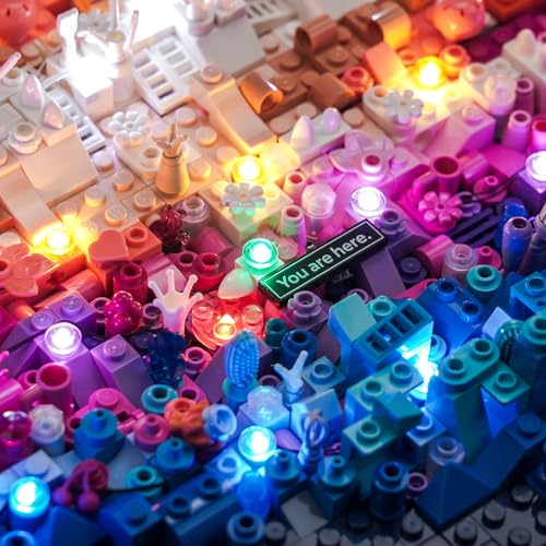 LocoLee طقم إضاءة LED RC من LocoLee متوافق مع Lego 31212 مجرة درب التبانة - مجموعة إضاءة إبداعية - Image 5
