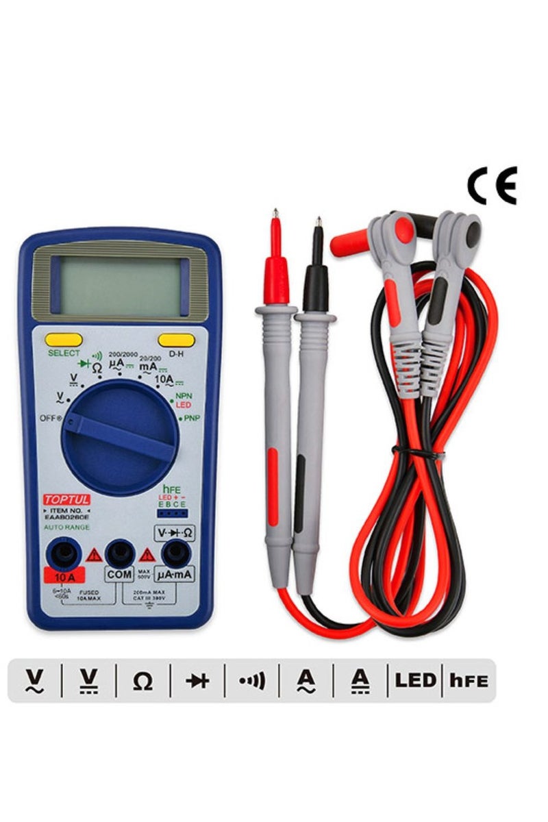 توبتول افوميتر ديجيتال  600 فولت  اي -سي / دى سي - Image 2