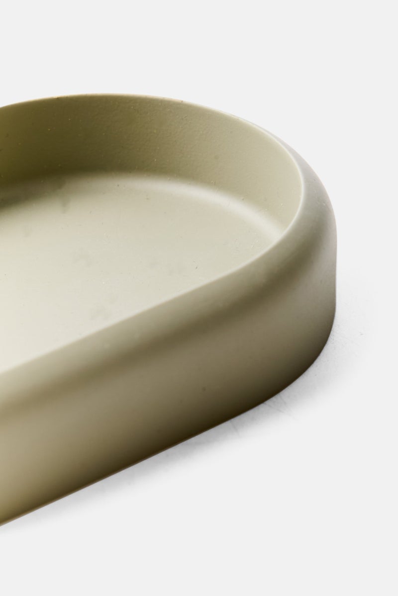 Muy Mucho Solid Soap Holder 10,8 x 8 x 5,2 cm, Olive  - Image 3