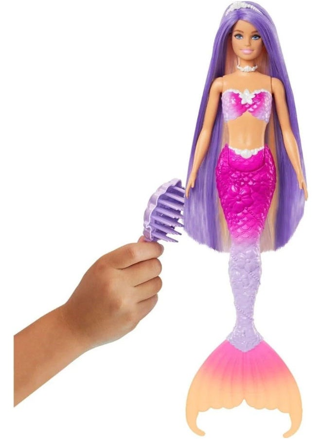 Barbie Barbie Malibu Colour Change Mermaid Doll  - Image 4