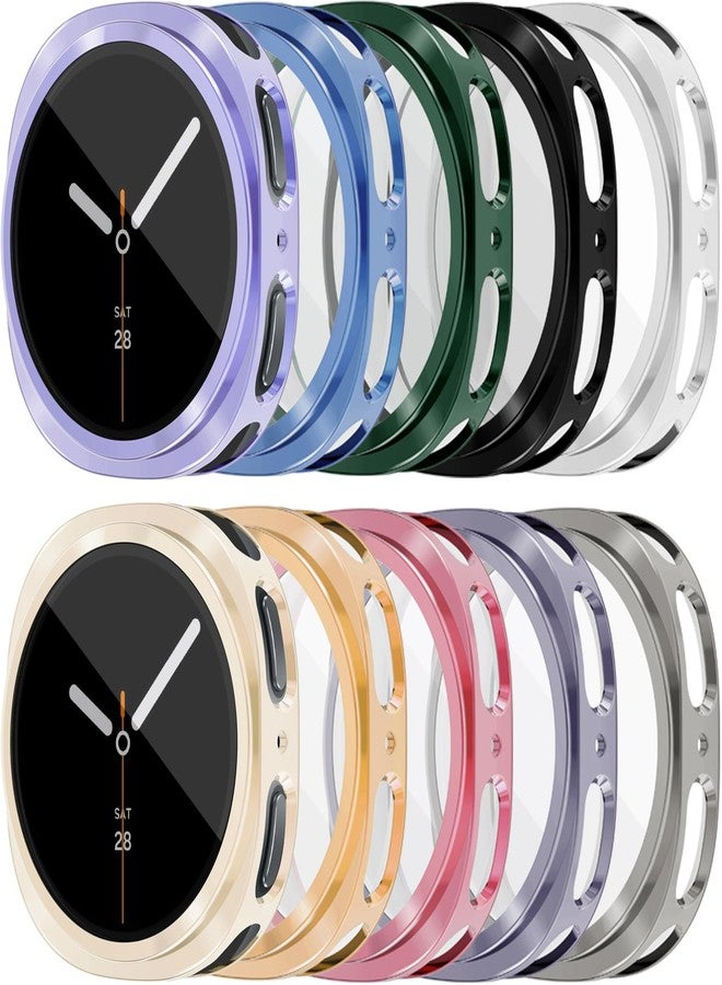 RICHONE [10 Pack] Compatible with Samsung Galaxy Watch 8 40mm Screen Protector Case, Soft TPU Protective Face Covers Flexible Bumper Accessories for Galaxy 8 Watch 40MM for Women Men - Image 1