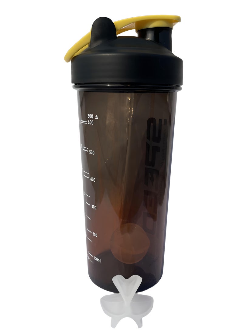 DAKEEN 2-Pack 800ml Protein Shaker Bottles – BPA-Free, Leak-Proof Mixer Cups for Smoothies & Shakes, Ideal as Protein Bottle Blender Cocktail Shaker Cup for Gym Fitness Home Pre Workout Male and Female - Image 4