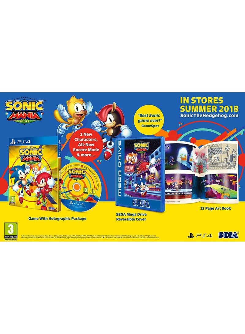 Sega Sonic Mania Plus (Intl Version) - playstation_4_ps4 - Image 2