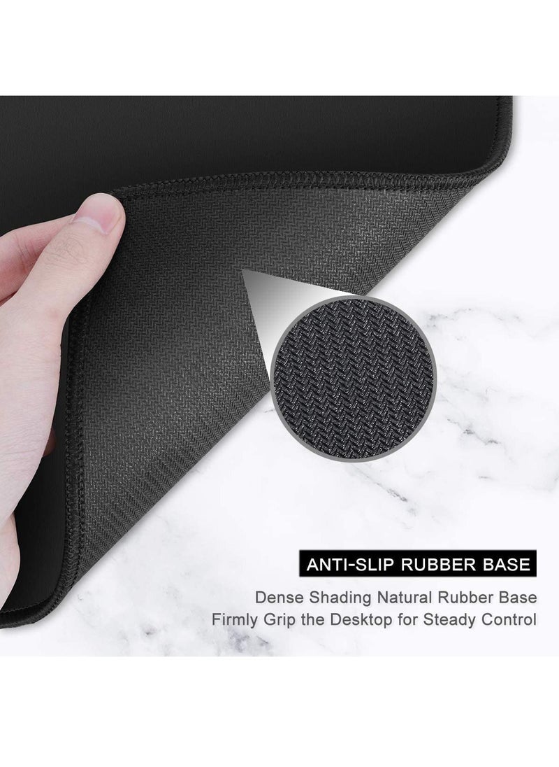 SYOSI - Large Mouse Pad Full Desk XXL Extended Gaming Mouse Pad 35In X 15In Waterproof Desk Mat with Stitched Edge Non Slip Laptop Computer Keyboard Mousepad for Office Home Cat Paws Design - Image 1