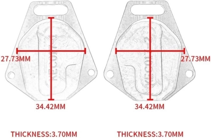Compatible with Duke125 Duke200 Duke250 Duke390 390Duke RC 125 200 390 2008-21 2022 2023 Aluminium Motorcycle Key Cover Cap Keys Case Shell(Black) - Image 3