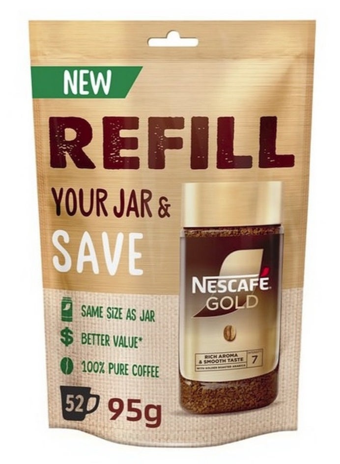 Nescafe Gold Coffee Refill Pack 95 g