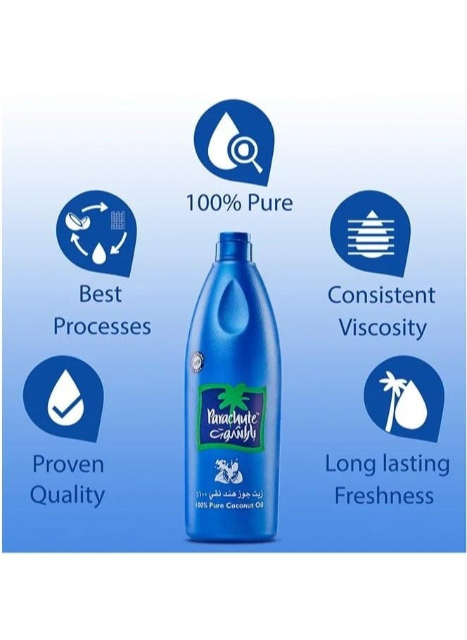 Parachute 100% Pure Coconut Oil 450ml  - Image 3