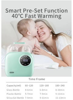 OIDIRE Oidire Electric Travel Portable Best Bottle Warmer For Breastmilk baby bottle warmer Dry Burn Protection  - Image 3