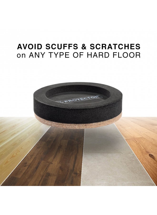 X-Protector Felt Furniture Sliders for Hardwood Floors X-PROTECTOR 16 PCS 3 - Furniture Slider with Unique Design - Heavy-Duty Furniture Movers for Hard Surfaces - Felt Sliders - Move Your Furniture Easily!  - Image 3