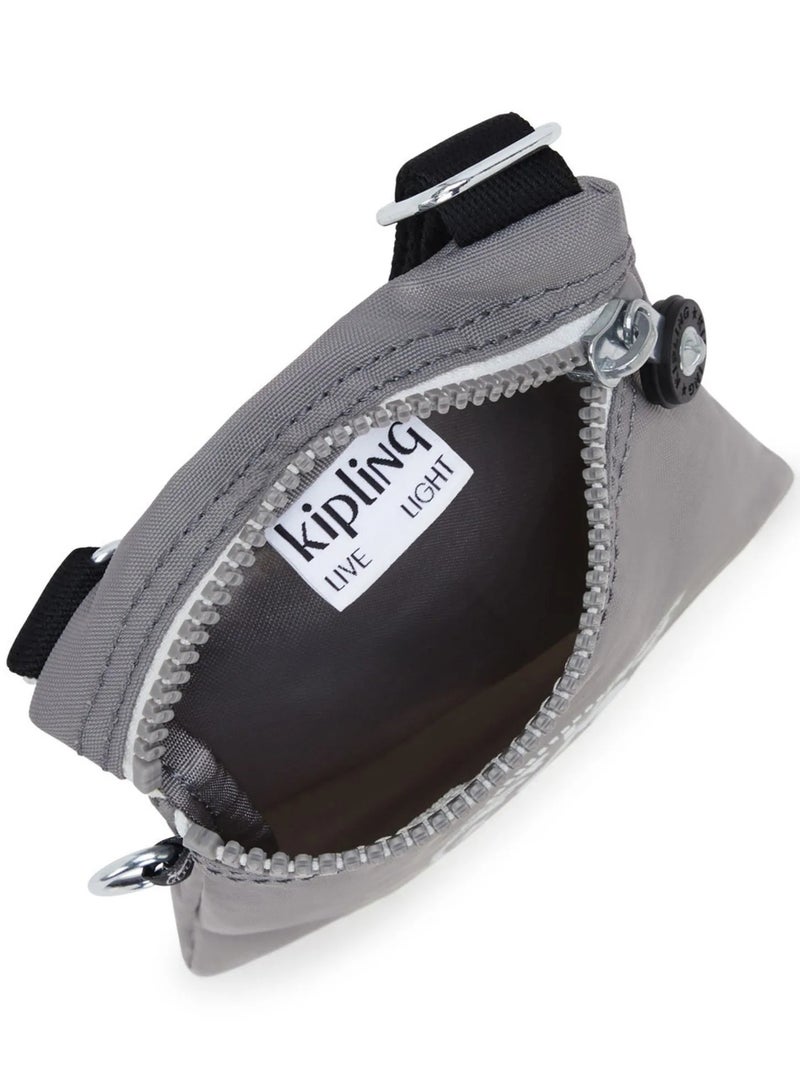 kipling Afia Lite Female Phone Bag - Inviting Grey C - Image 3