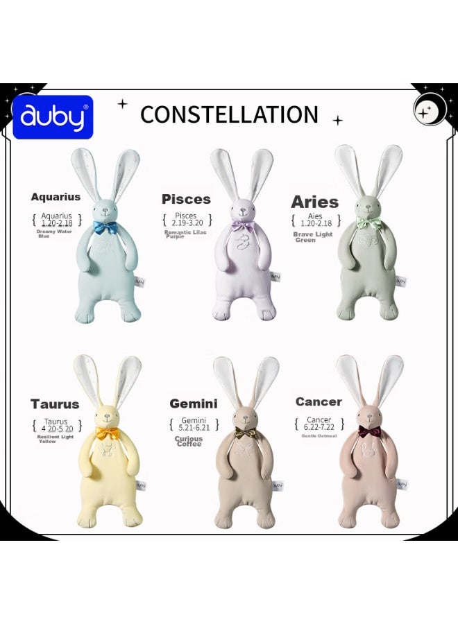 Auby Baby And Toddler Toy, Constellation Little Rabbit Comfort Blanket, Baby Sleep Aid, Newborn Plush Hand Puppet, Full Moon Gift - Image 4