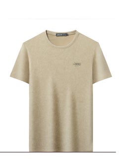 Jeep Men's  Short Sleeved T-shirt Round Neck Pullover Sweatshirt Simple Running Top  - Image 3