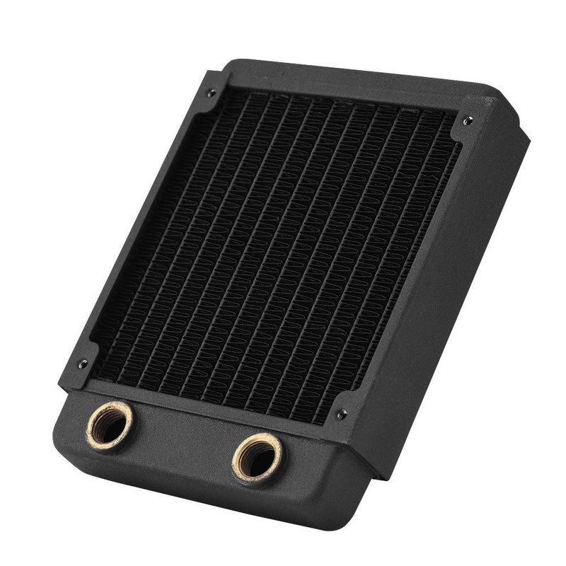 120mm Copper Water Cooling Radiator Computer Liquid Heat Exchanger Heat Sink - Image 1
