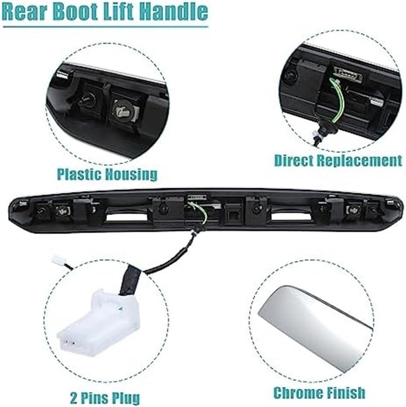 DEMULAX Rear Trunk Hatch Handle for Nissan Pathfinder - Image 3