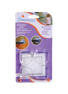dreambaby Glass Table and Shelf Corner Cushions - Transparent  - Image 4