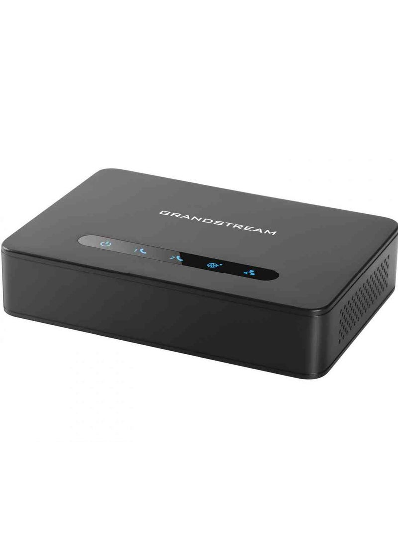 Grandstream HT812 2 FXS Analog Telephone Adapter VoIP FAX Gateway WAN LAN