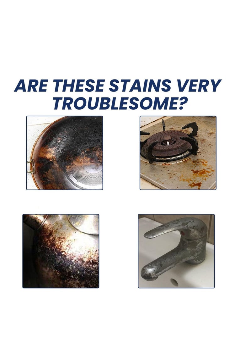 Zikra Stainless Steel Clean Wax, Stainless Steel Cleaning Paste, Metal Cleaner and Polish, Magical Nano-Technology Stainless Steel Cleaning Paste-Surface Safe,Stainless Steel Cleaning Paste for Appliances - Image 3