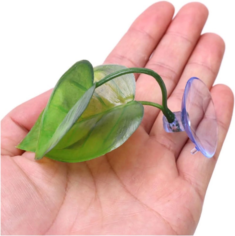 8 Pcs Aquarium Accessories Fish Tank Betta Leaf Bed Rest Spawning Aquatic Artificial Plant Hammock Simulation Landscape - Image 2