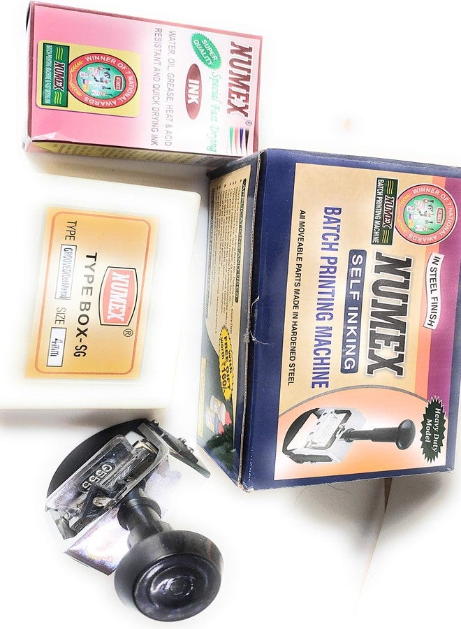 Numex- Batch Coder - SG 555 | Size 55x30 mm | Letter Size 4mm - Image 2