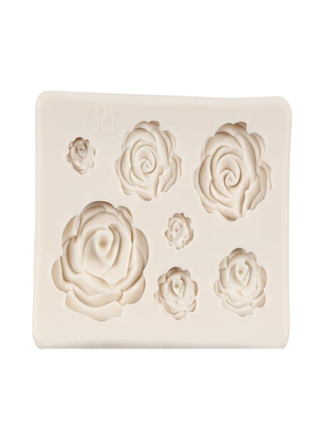 FCKEMLDS Tea Party Cake Mold Teapot Fondant Mold Tea Cup Cupcake Rose Flower Molds for Tea Party Cake Decoration Cupcake Topper Chocolate Candy Polymer Clay Set of 3 - Image 5