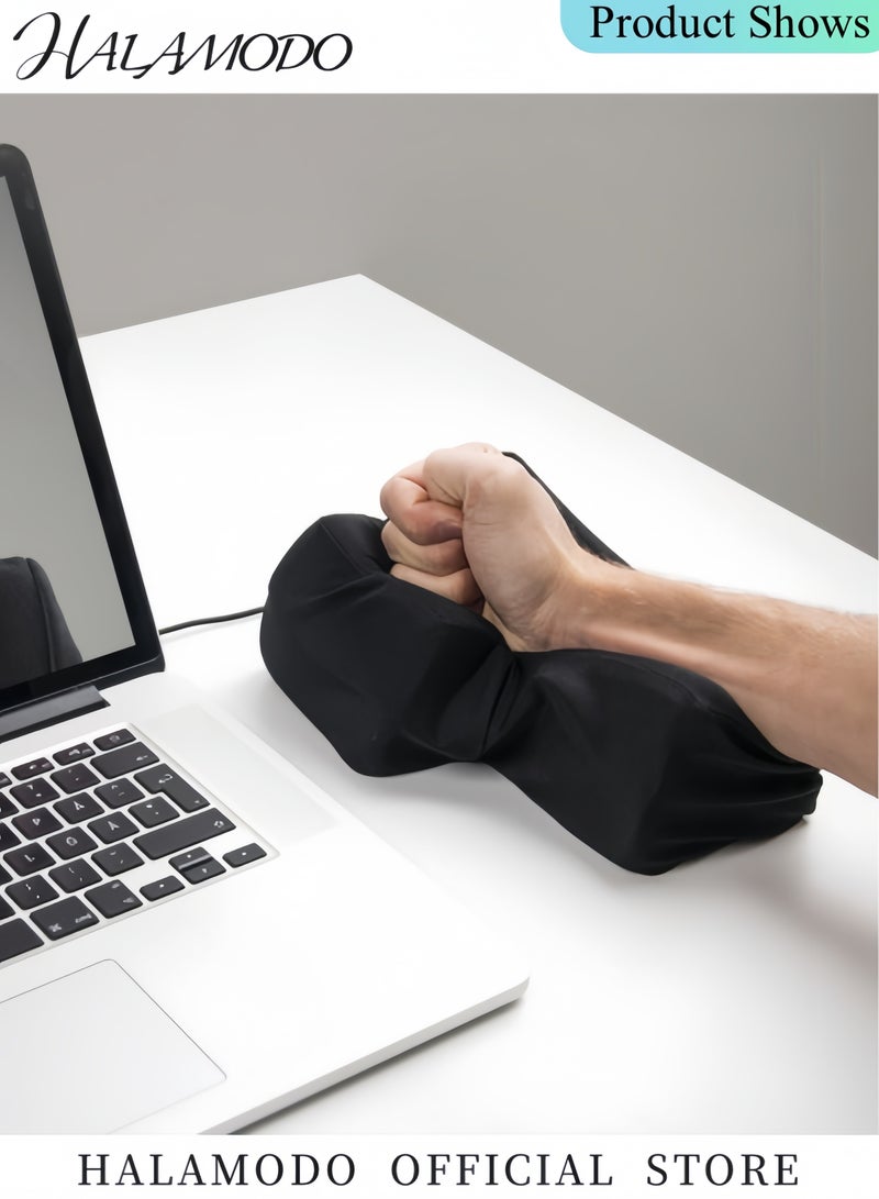 HALAMODO USB Big Enter Key Relieve Stress Plush Toy Enter Key Design Pillow Throw Table Pillow Toys Anti-Stress Relief Super Size Stuffer Accent Desktop Foam Nap Pillow Stress Relief Punch Bag  - Image 2