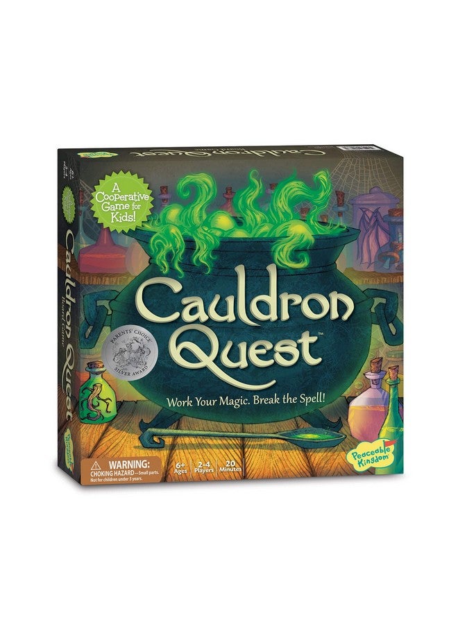 Peaceable Kingdom Cauldron Quest Cooperative Potions and Spells Game for Kids - Image 1