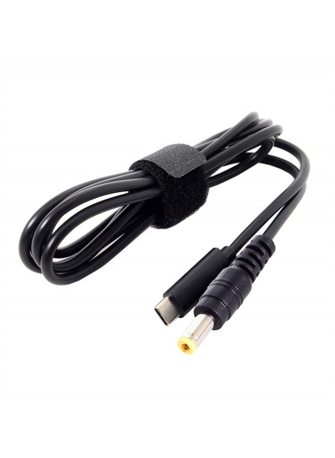 كابل إدخال CY DC 5.5x2.5mm إلى Type C USB-C للكمبيوتر المحمول (5.5x2.5mm إلى USB-c)