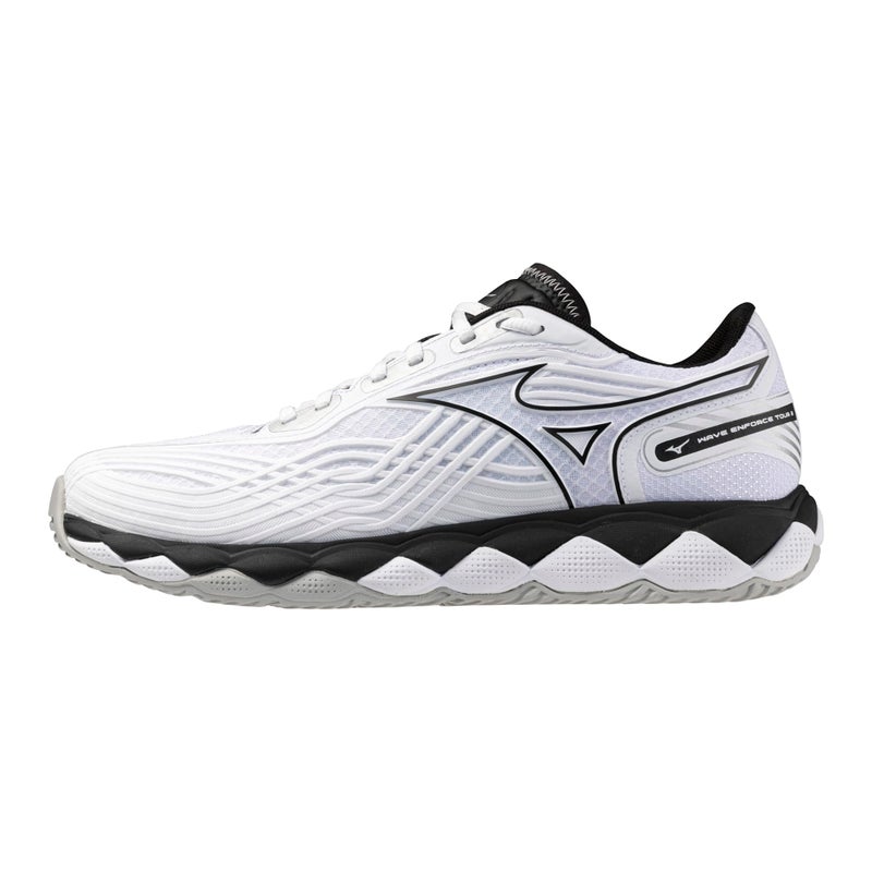 Mizuno Wave Enforce Tour 2 AC Mens Tennis Shoe All Court Shoe WhiteBlack US Mens 115 - Image 2
