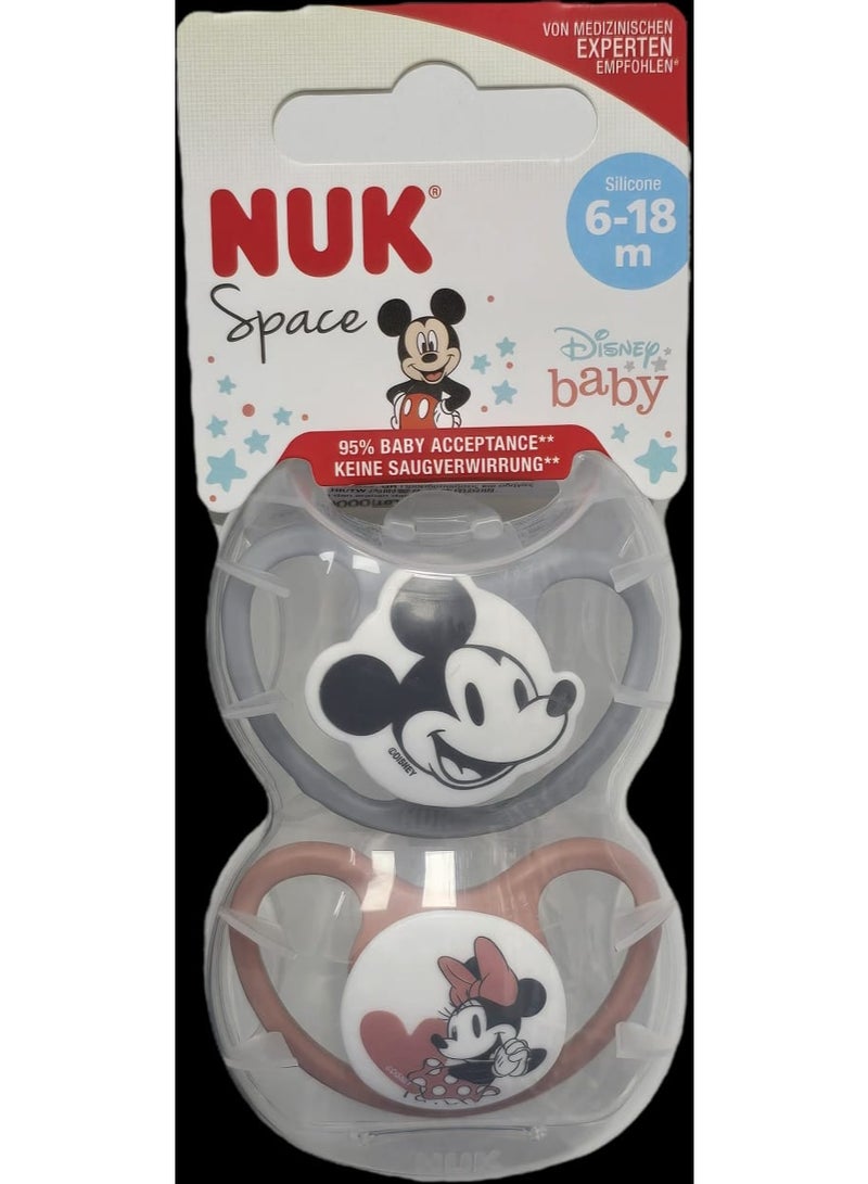 NUK PACIFIER S12 SPACE MICKEY B