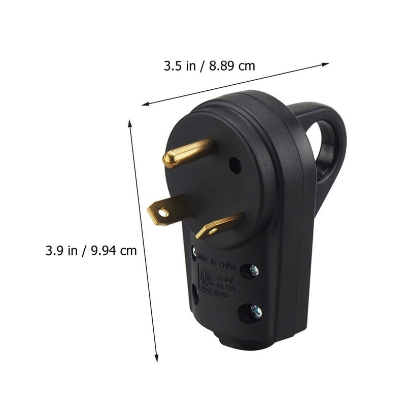 RV Plug 30 Amp RV Replacement Male Plug 3-Prong RV Plug with Handle US Plug - Image 4