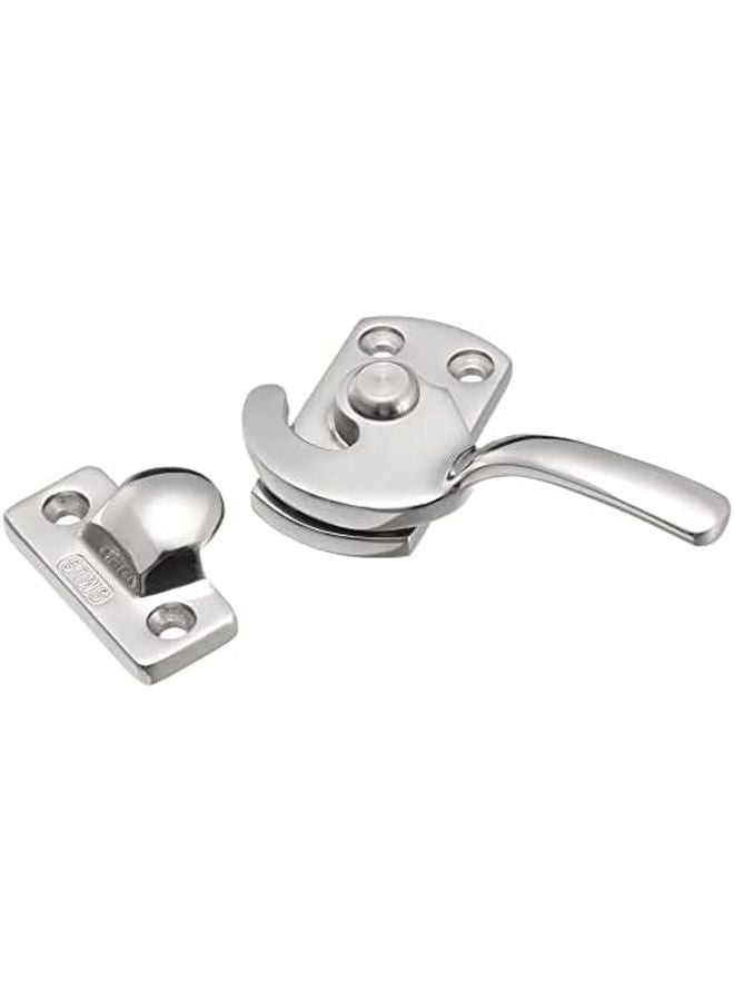 304 Stainless Steel Window Sash Lock 37mm Hole Distance Mirrored Left Hand - Image 2