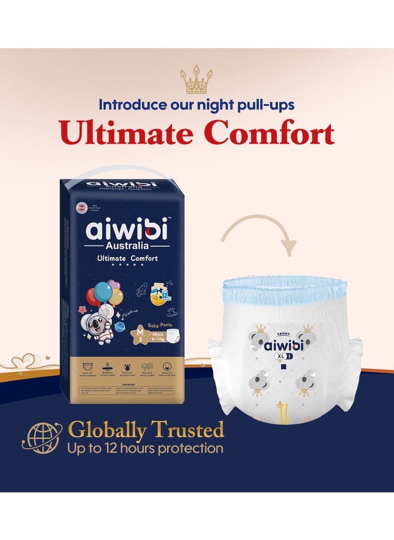 aiwibi - baby pants ultimate comfort size 4-44pcs (9-14kg) - Image 1
