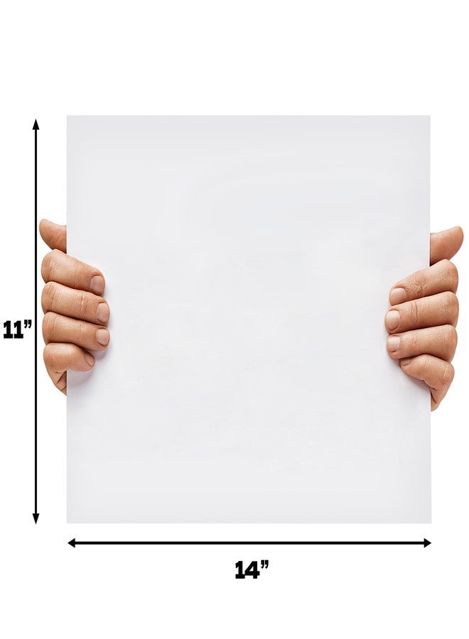 ArtSkills 11” x 14” Poster Board, Heavyweight White Poster Boards for Vision Boards, School Projects, Presentations, Arts and Crafts, 12-Pack - Image 2