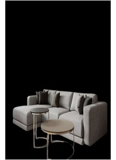 HODGE Tulip Corner Sofa gray - 300x180x85 cm  - Image 4