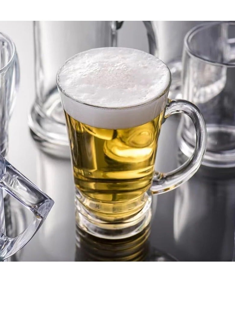 Glass cup for hot drinks. (170 ml) - 4 pcs  - Image 4