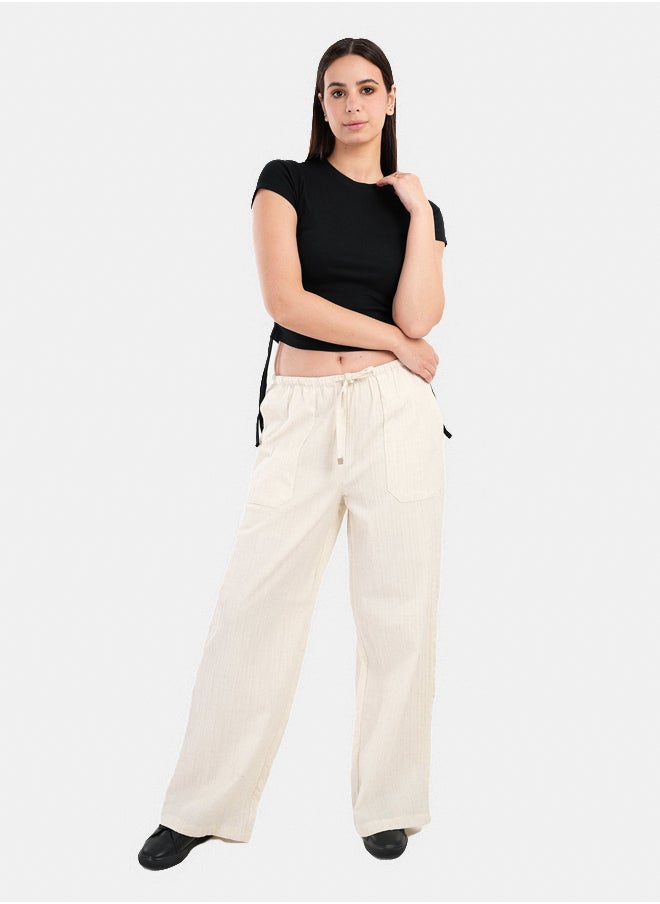 Clue Crop Top with Drawstring  - Image 4