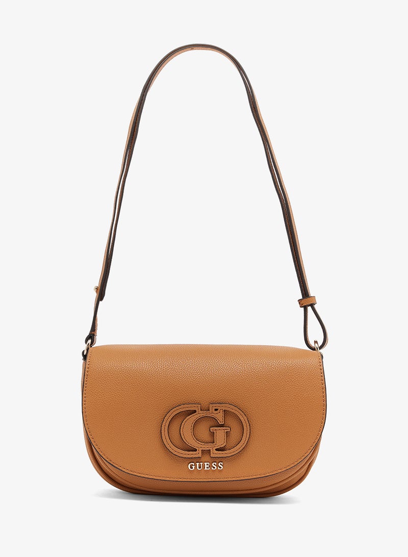 GUESS Calebra Convertible Flap Crossbody Bag - Image 1