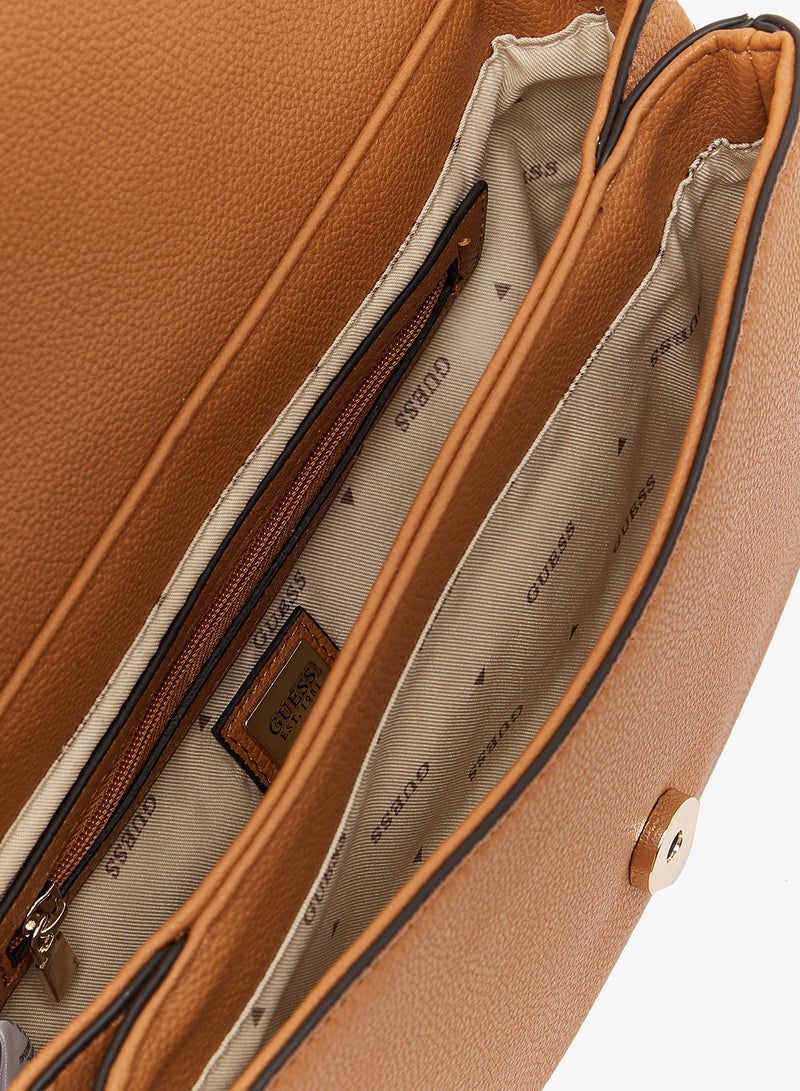 GUESS Calebra Convertible Flap Crossbody Bag - Image 5