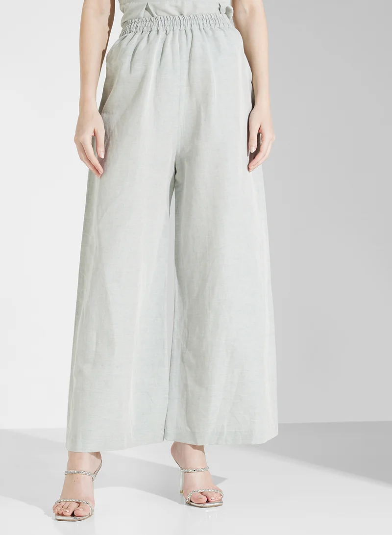 Fashion Trends by Suzy Matar Embroidered Blouse and Trouser