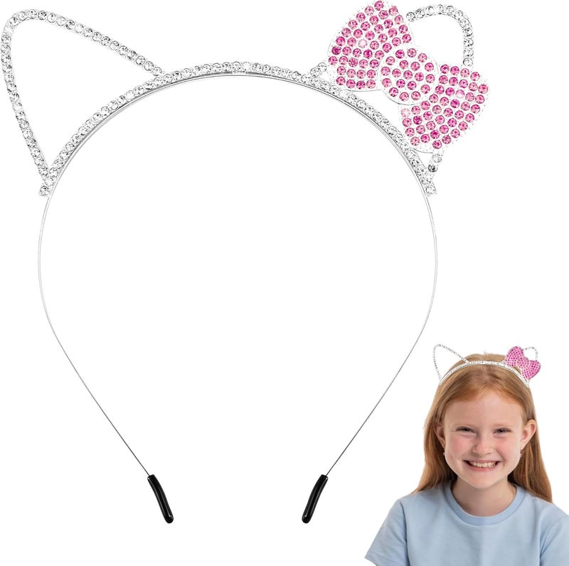 Chanaco Kitty Ears Headbands Cat Party Favors Birthday Decorations - Image 1