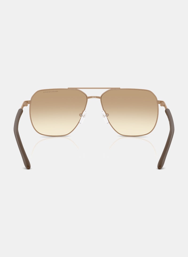 Armani Exchange Men Full Rim Pilot Sunglasses 0AX2057S 59 - Image 4