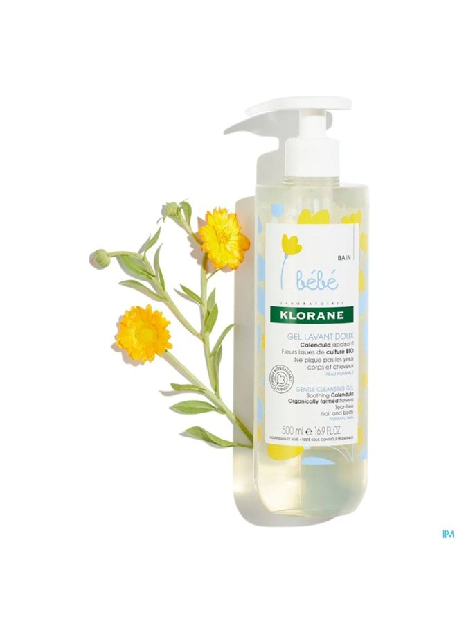 Klorane Baby Gentle Cleansing Gel 500ml - Image 4